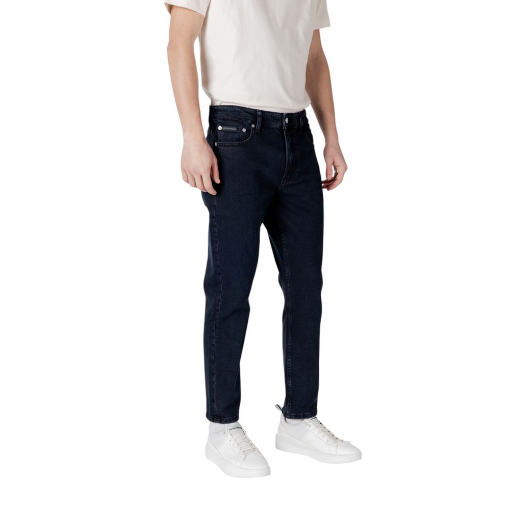 Calvin Klein Jeans Blue Cotton Relaxed Fit Jean -   -  Calvin Klein Jeans.