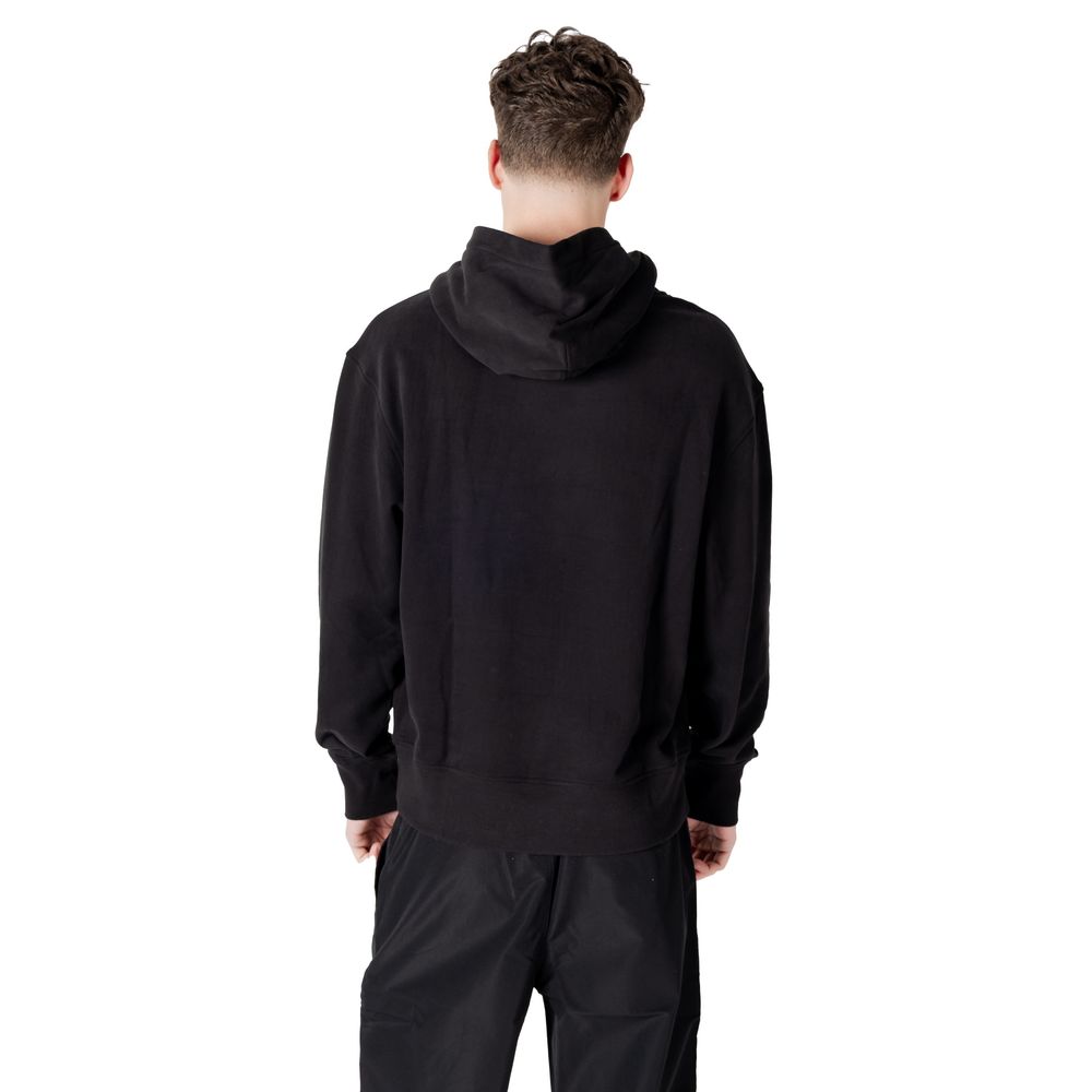 Calvin Klein Jeans Black Cotton Hoody -   -  Calvin Klein Jeans.