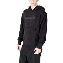 Calvin Klein Jeans Black Cotton Hoody -   -  Calvin Klein Jeans.