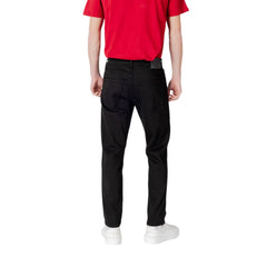 Calvin Klein Jeans Black Recycled Polyester Slim Fit Jean -   -  Calvin Klein Jeans.
