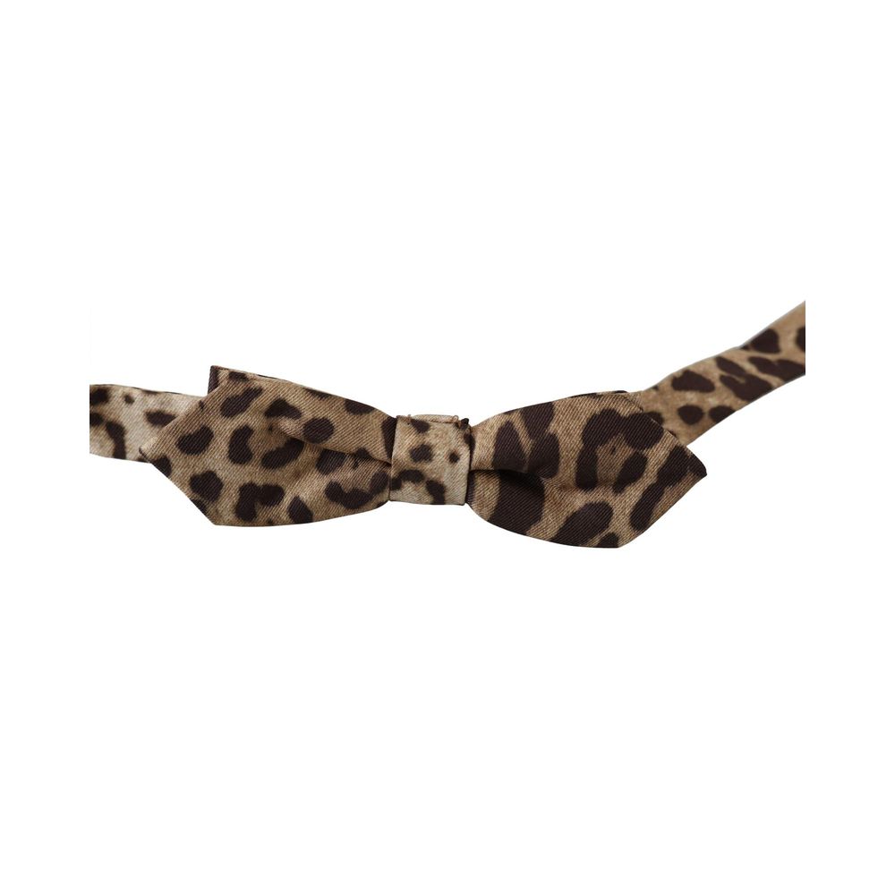 Dolce & Gabbana Brown Silk Ties & Bowty -   -  Dolce & Gabbana.
