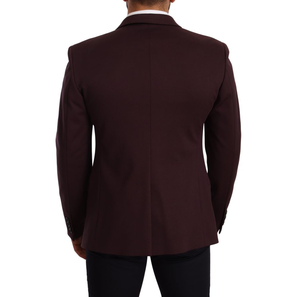 Dolce & Gabbana Purple Cotton Blazer -   -  Dolce & Gabbana.