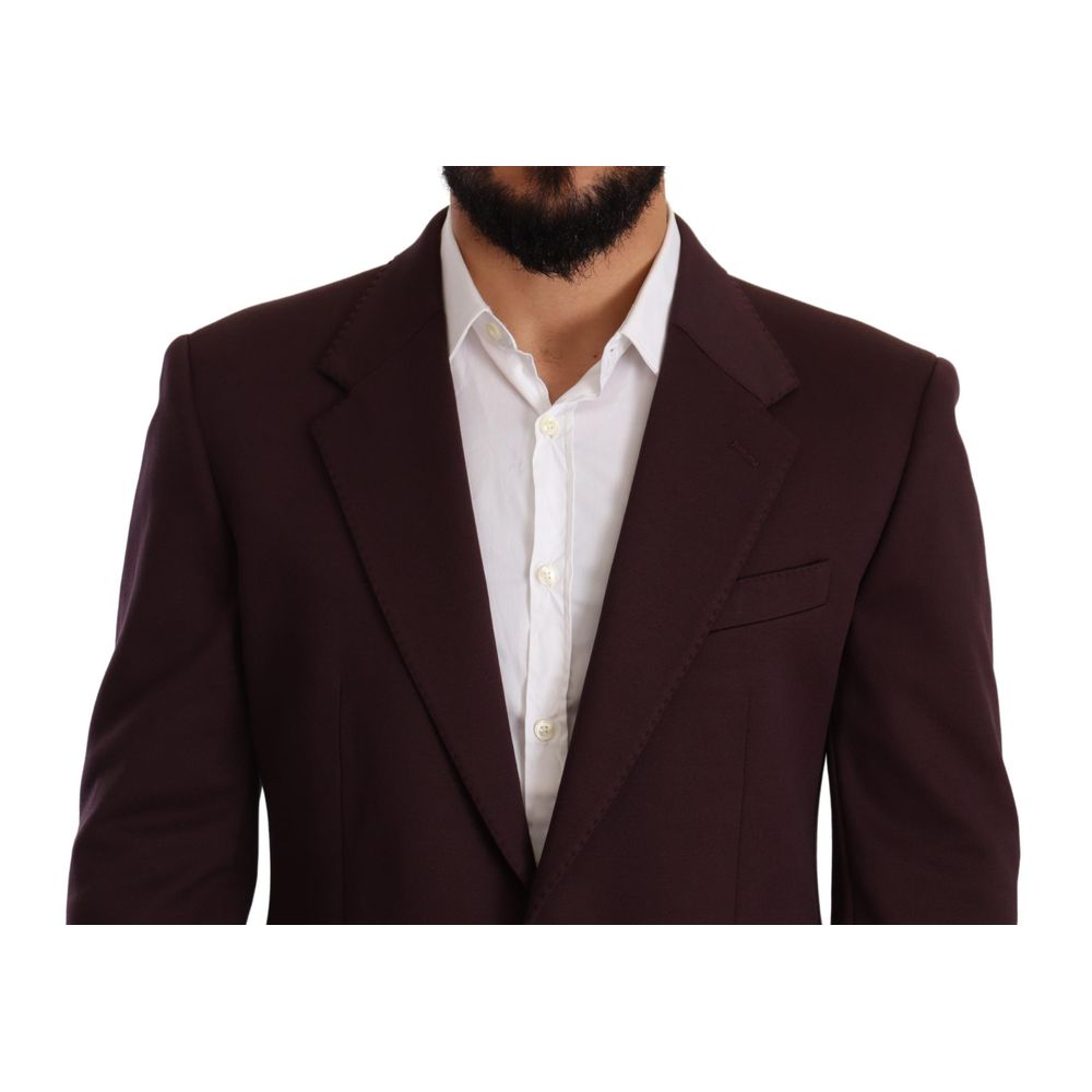 Dolce & Gabbana Purple Cotton Blazer -   -  Dolce & Gabbana.