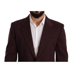 Dolce & Gabbana Purple Cotton Blazer -   -  Dolce & Gabbana.