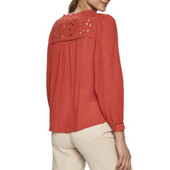 Pepe Jeans Red Viscose Shirt -   -  Pepe Jeans.
