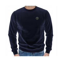 Plein Sport Blue Cotton Sweater -   -  Plein Sport.