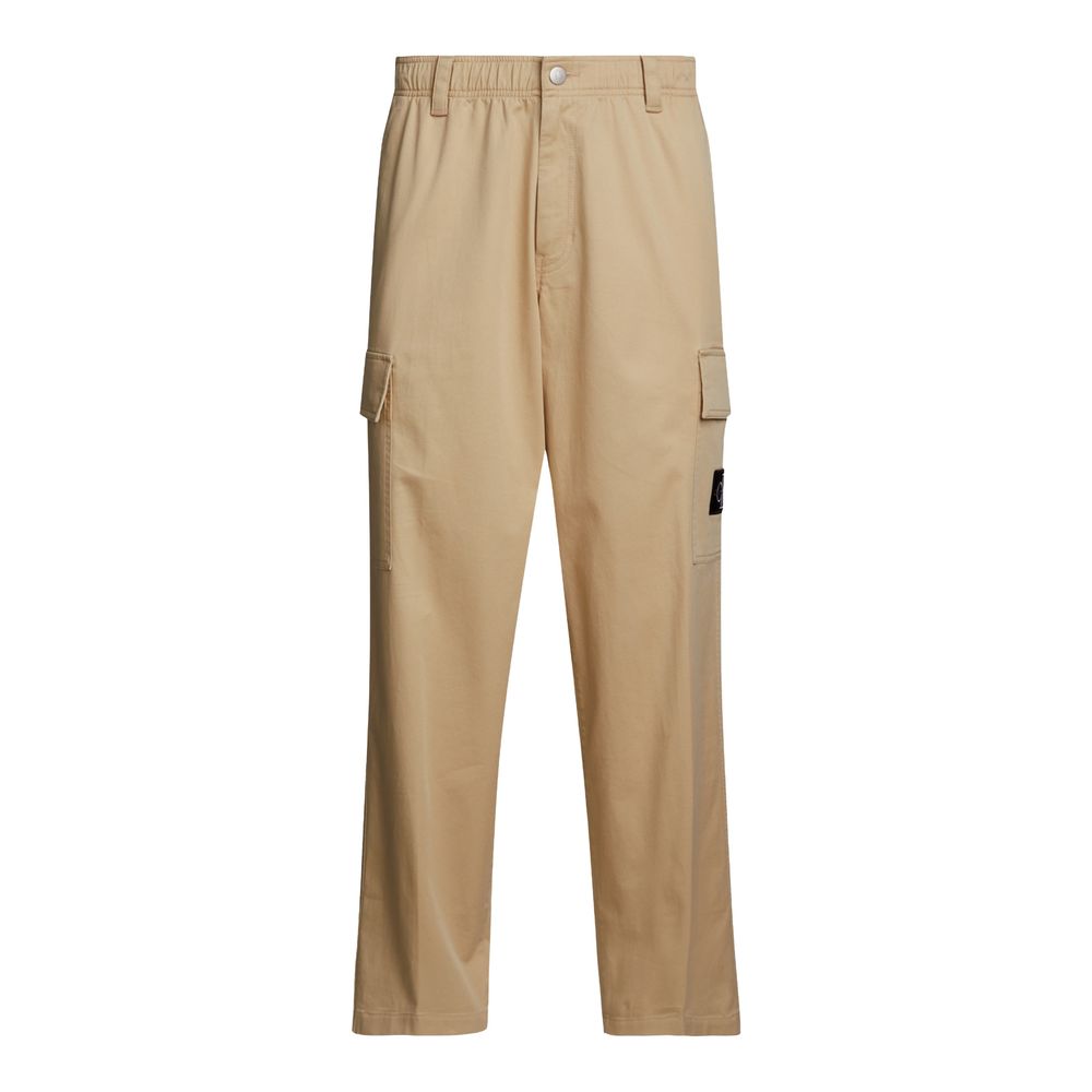 Calvin Klein Beige Cotton Jeans & Pant -   -  Calvin Klein.