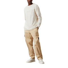 Calvin Klein Beige Cotton Jeans & Pant -   -  Calvin Klein.