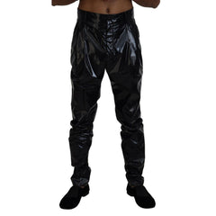 Dolce & Gabbana Black Nylon Jeans & Pant -   -  Dolce & Gabbana.