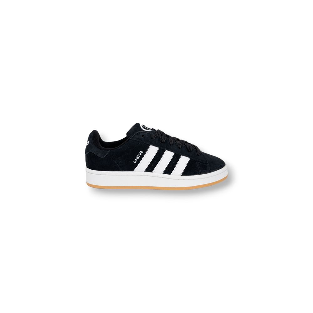 Adidas Black Suede Leather Sneaker -   -  Adidas.