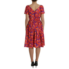 Dolce & Gabbana Purple Cotton Dress -   -  Dolce & Gabbana.