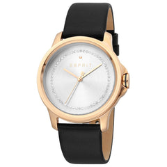 Esprit Rose Gold Leather Watch -   -  Esprit.