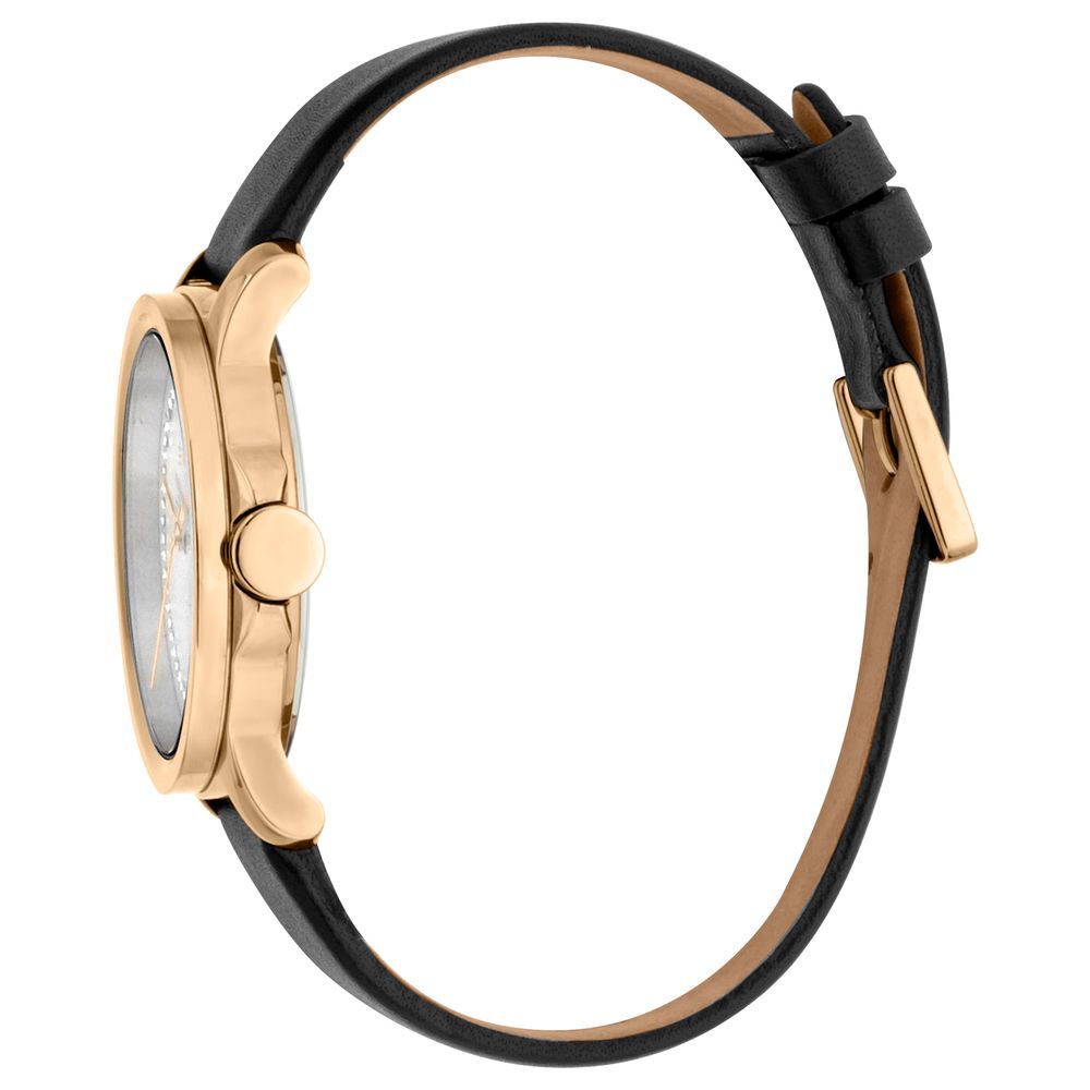 Esprit Rose Gold Leather Watch -   -  Esprit.