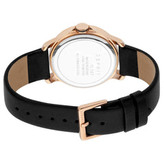 Esprit Rose Gold Leather Watch -   -  Esprit.