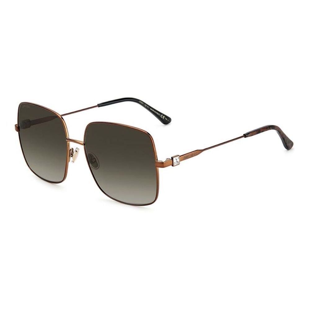 Jimmy Choo Brown Metal Sunglasses -   -  Jimmy Choo.