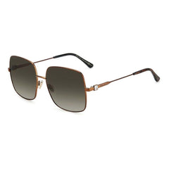 Jimmy Choo Brown Metal Sunglasses -   -  Jimmy Choo.