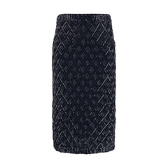 P.A.R.O.S.H. Sequined midi Skirt -   -  P.A.R.O.S.H..