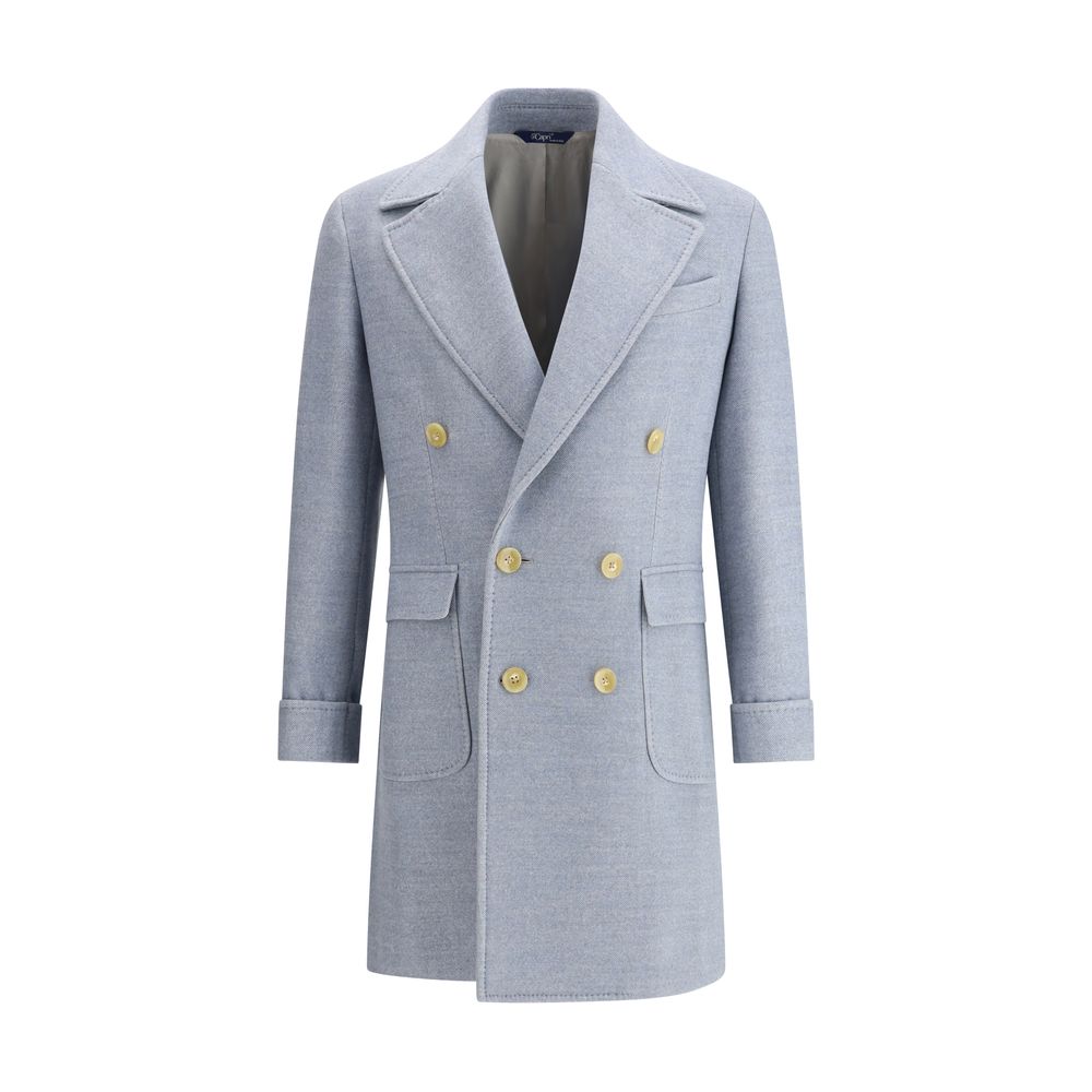 Gi Capri Double-breasted midi Coat -   -  Gi Capri.