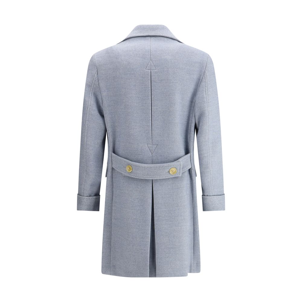 Gi Capri Double-breasted midi Coat -   -  Gi Capri.