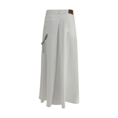 PINKO Denim long Skirt -   -  PINKO.