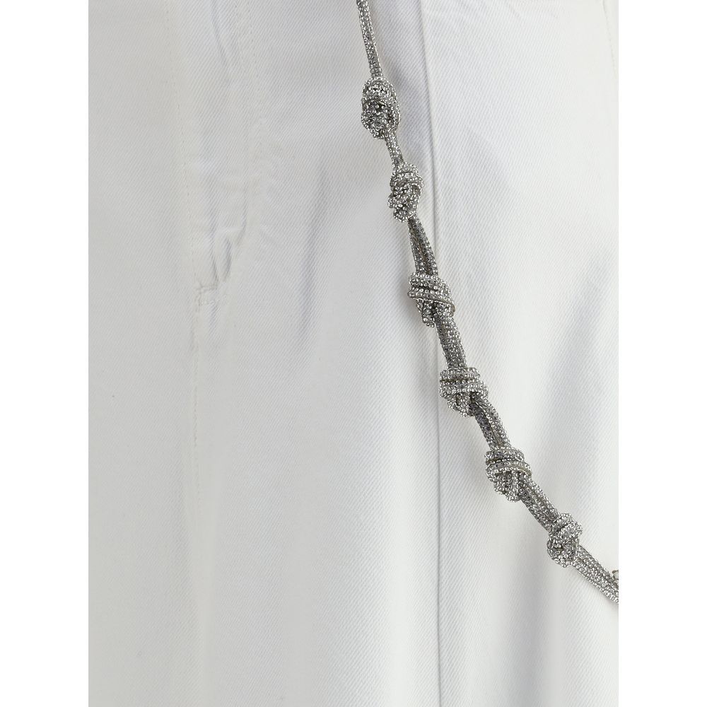 PINKO Denim long Skirt -   -  PINKO.