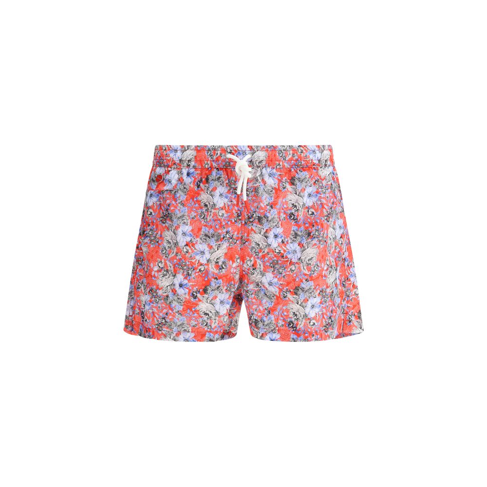 Kiton Paisley print Swimshorts -   -  Kiton.