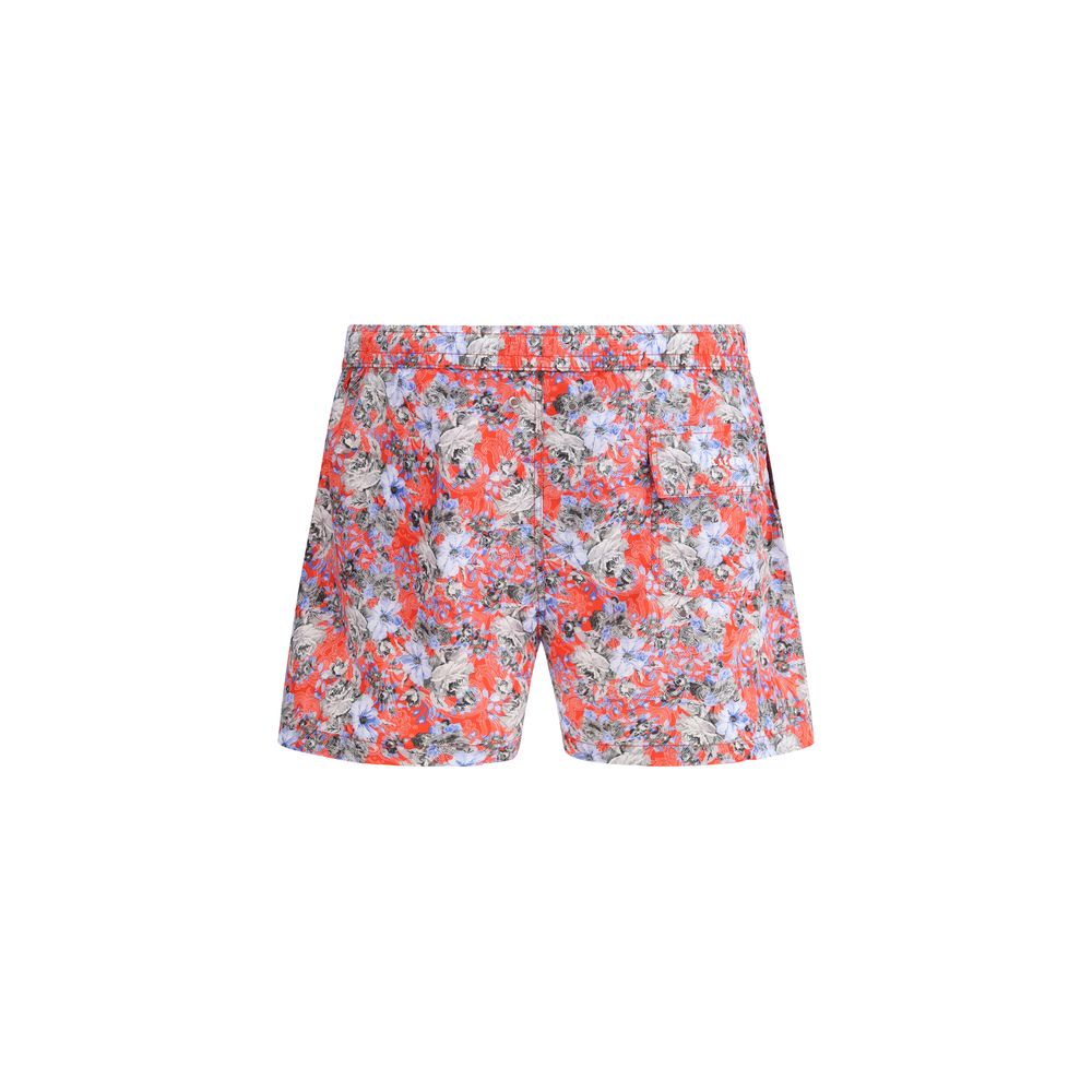 Kiton Paisley print Swimshorts -   -  Kiton.
