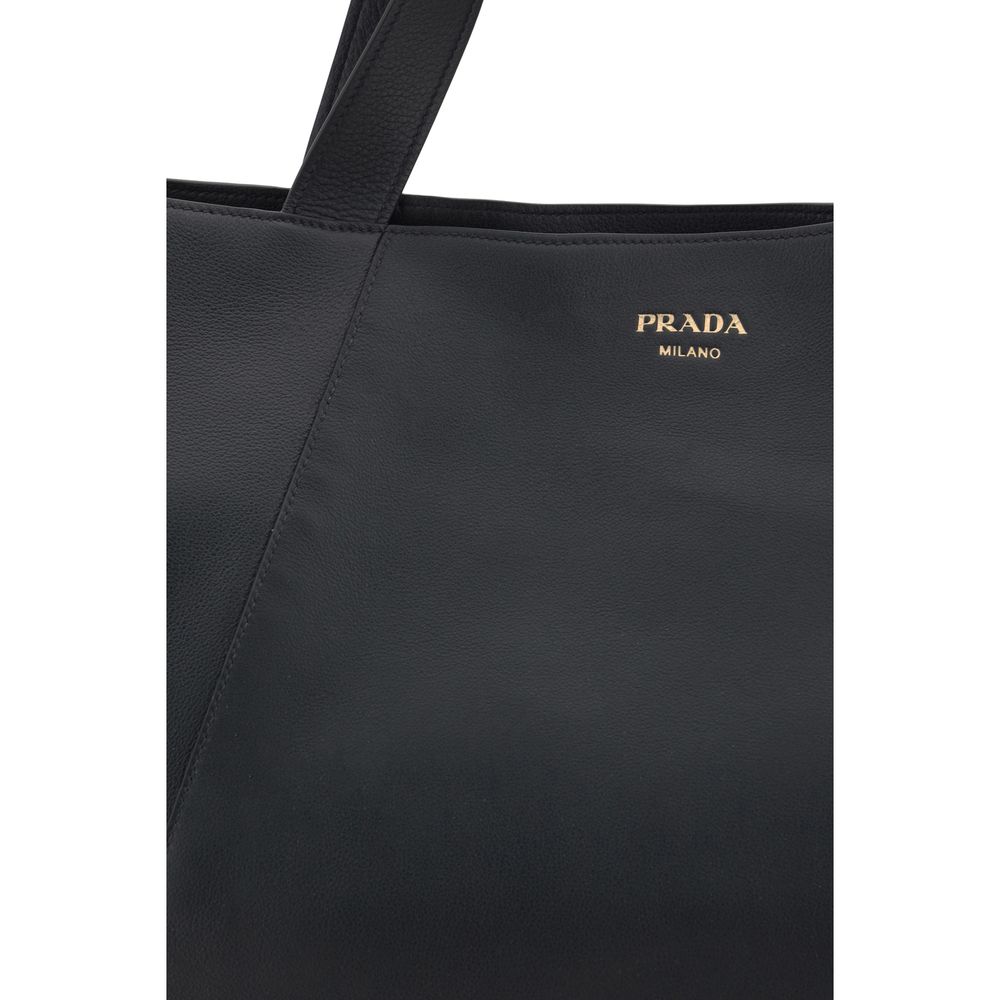 Prada Leather Tote Bag -   -  Prada.