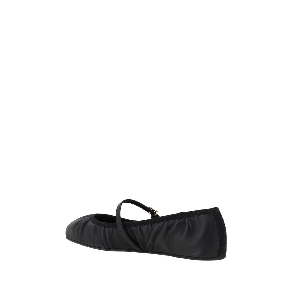 Dolce & Gabbana Leather Ballerinas -   -  Dolce & Gabbana.