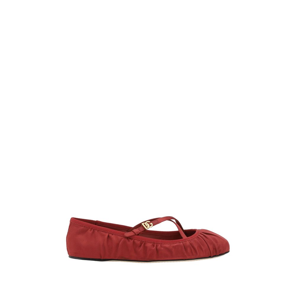 Dolce & Gabbana Satin Ballerinas -   -  Dolce & Gabbana.