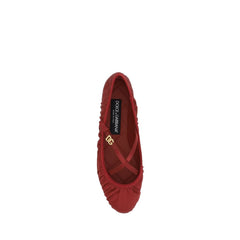 Dolce & Gabbana Satin Ballerinas -   -  Dolce & Gabbana.