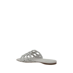Ferragamo Gancini Pattern Sandals -   -  Ferragamo.