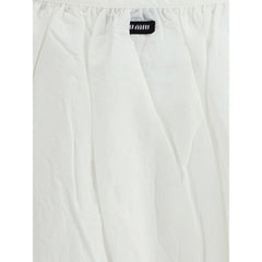 Miu Miu Cotton Skirt -   -  Miu Miu.