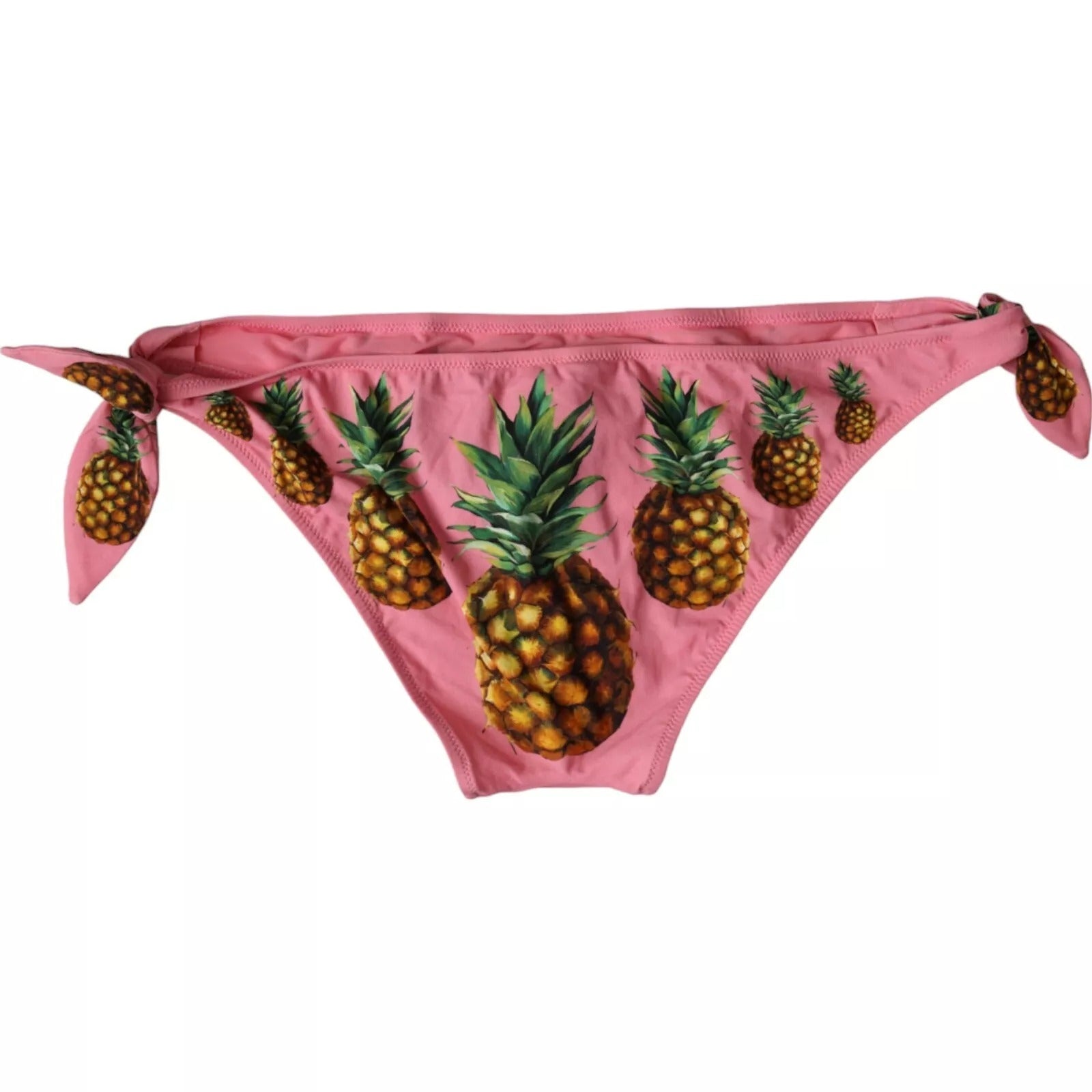 Dolce & Gabbana Pink Pineapple Swimsuit Bikini Bottom Swimwear -   -  Dolce & Gabbana.