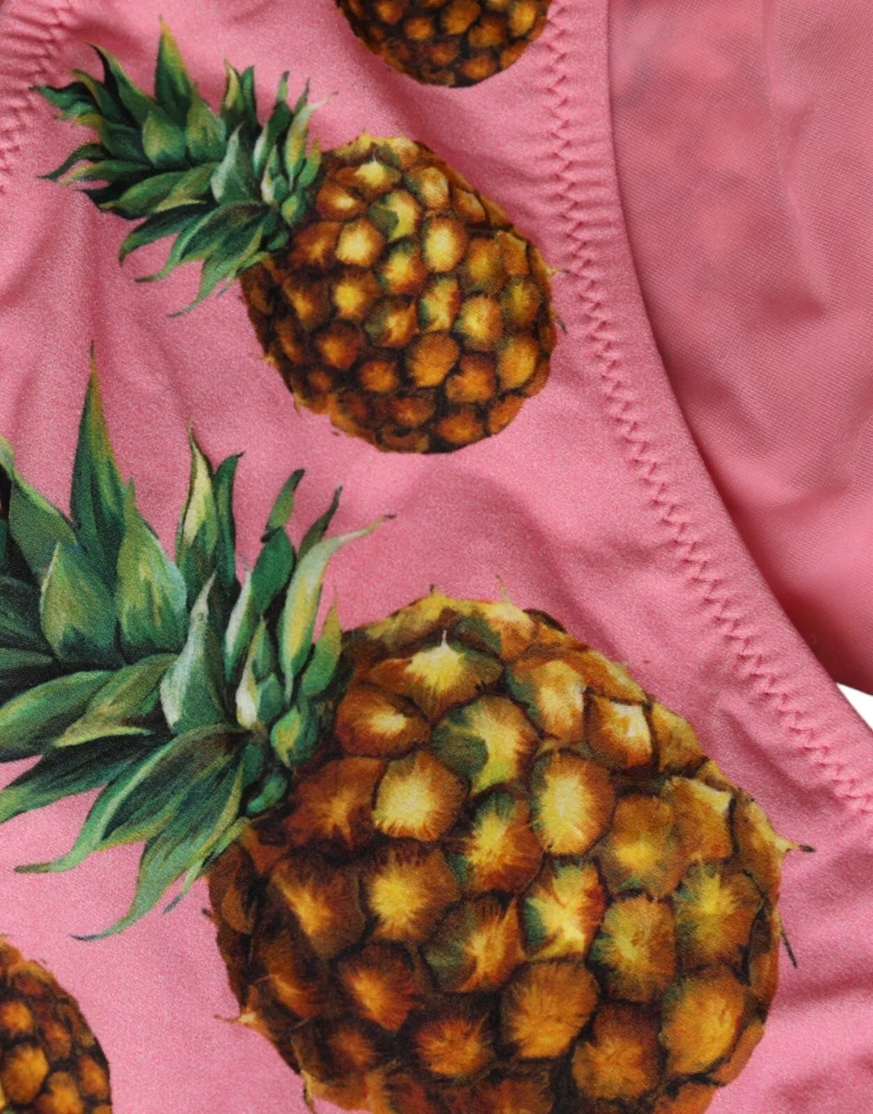 Dolce & Gabbana Pink Pineapple Swimsuit Bikini Bottom Swimwear -   -  Dolce & Gabbana.