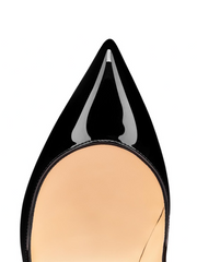 Christian Louboutin Black Patent Leather Hot Chick Pumps 100 -   -  Christian Louboutin.
