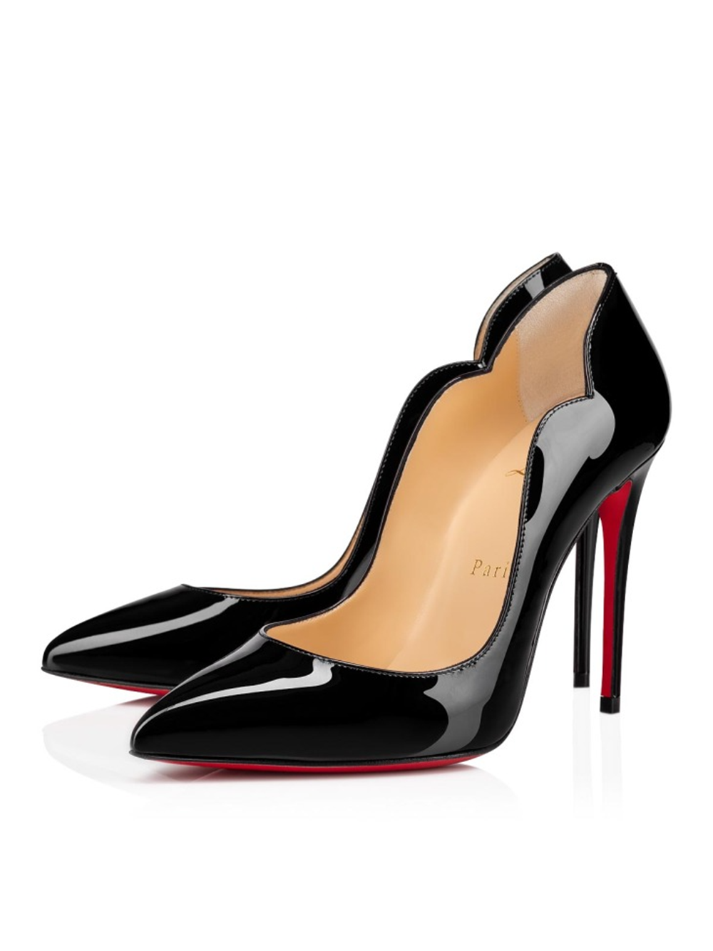 Christian Louboutin Black Patent Leather Hot Chick Pumps 100 -   -  Christian Louboutin.