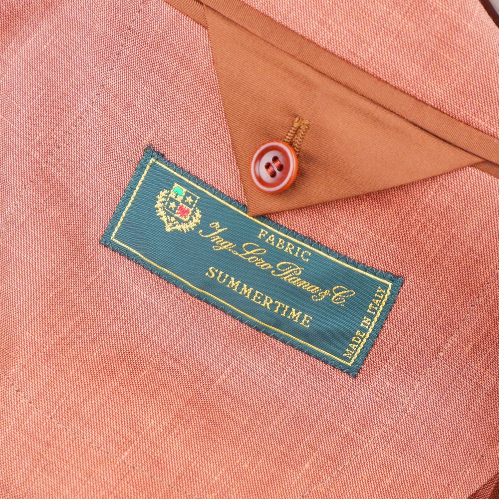 Made in Italy Brown Linen Blazer -   -  Made in Italy.