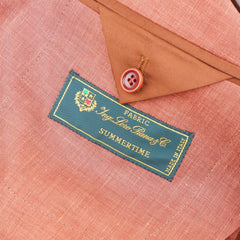 Made in Italy Brown Linen Blazer -   -  Made in Italy.