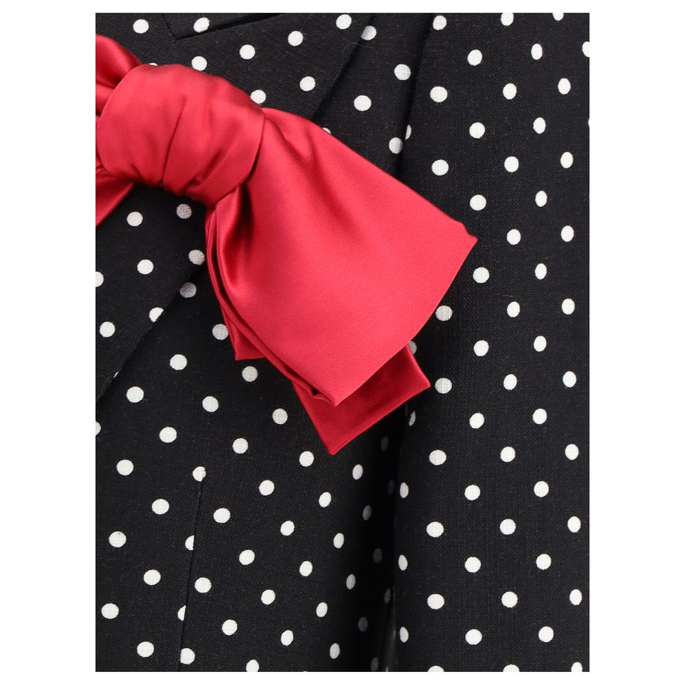 Valentino Polka dot single-breasted Blazer -   -  Valentino.