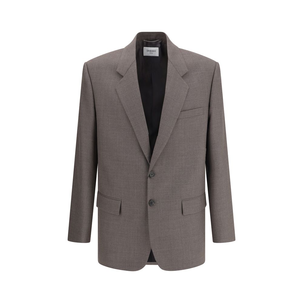 Saint Laurent Wool Blazer Jacket -   -  Saint Laurent.