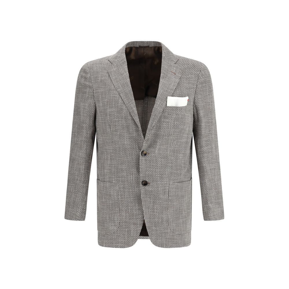 Kiton Virgin wool Blazer Jacket -   -  Kiton.