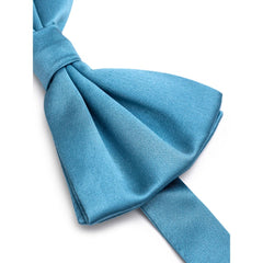 Dolce & Gabbana Blue Silk Bowty -   -  Dolce & Gabbana.