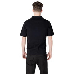 Calvin Klein Jeans Black Cotton Sweater -   -  Calvin Klein Jeans.