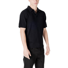Calvin Klein Jeans Black Cotton Sweater -   -  Calvin Klein Jeans.