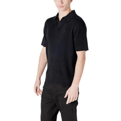 Calvin Klein Jeans Black Cotton Sweater -   -  Calvin Klein Jeans.