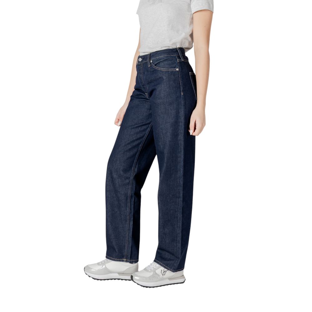 Calvin Klein Jeans Blue Cotton Relaxed Fit Jean -   -  Calvin Klein Jeans.
