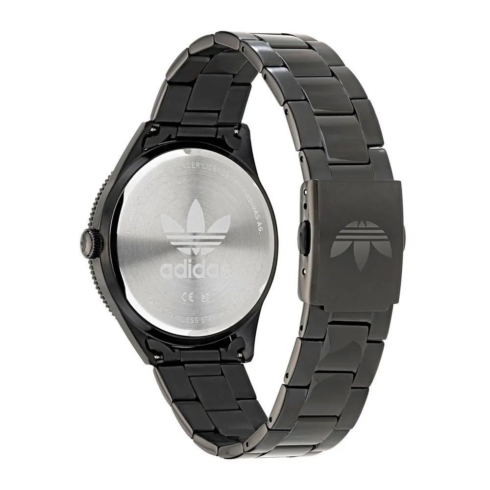 Adidas Black Stainless Steel Watch -   -  Adidas.