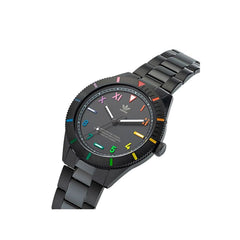 Adidas Black Stainless Steel Watch -   -  Adidas.