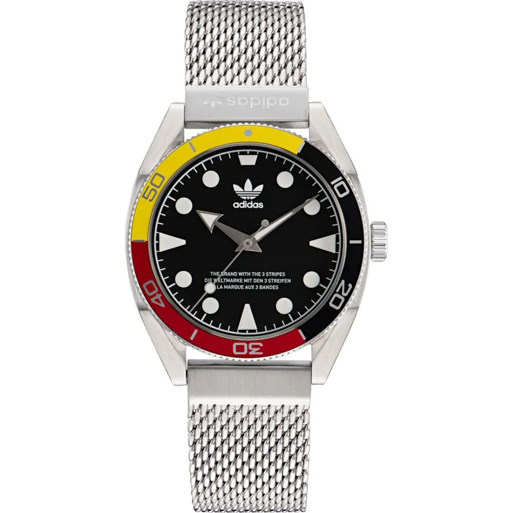 Adidas Gray Stainless Steel Watch -   -  Adidas.